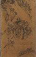 Scenes from the cycle of life, Ten-panel screen; ink an color on paper, Korea